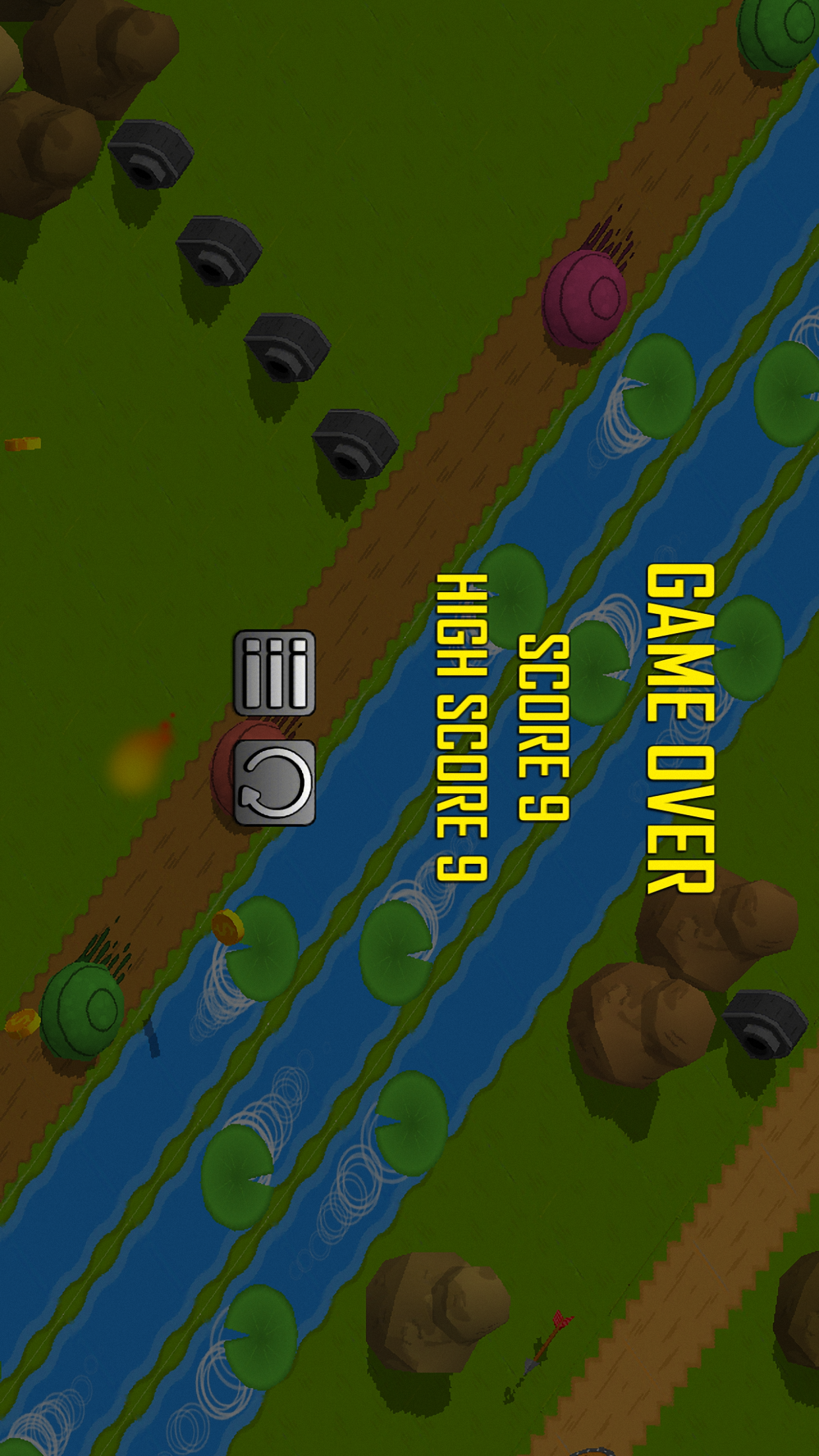 Froggy Crossy River-Busy Road screenshot 2