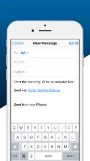 voice texting deluxe iphone screenshot 4