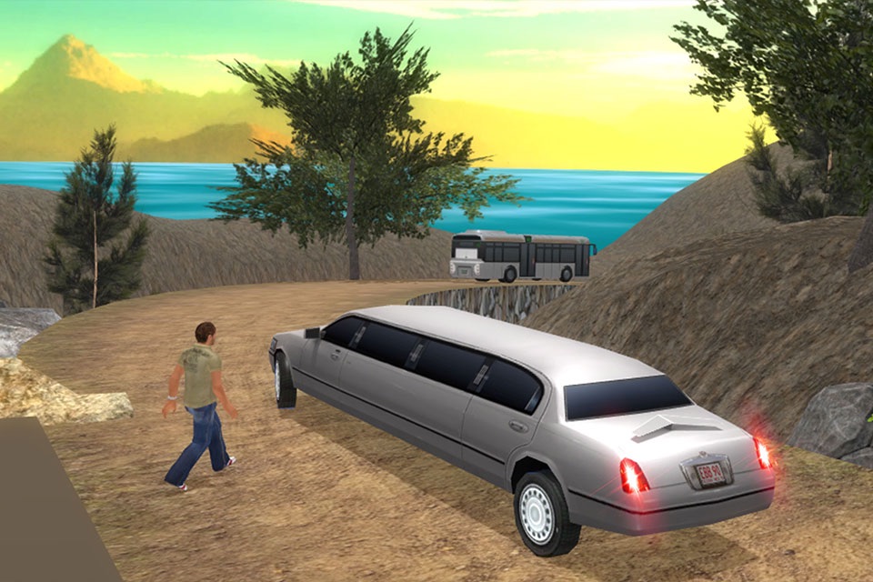 Limo Driver free 3D simulator 2017 screenshot 2