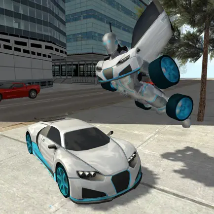 Flying Car Robot Flight Drive Simulator Game 2017 Cheats