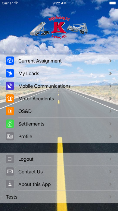 How to cancel & delete Knight Trucking, LLC from iphone & ipad 1