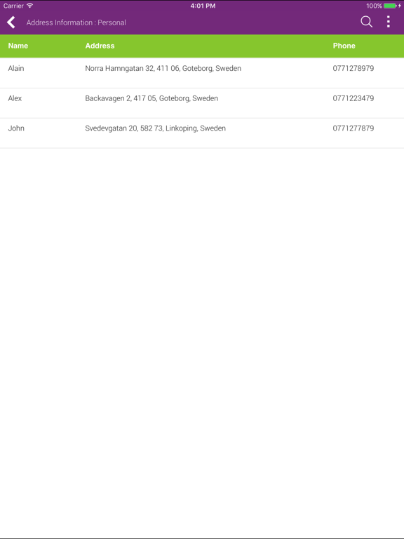 Screenshot #5 pour IFS Quick Reports