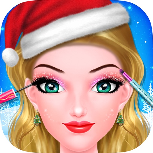 Christmas Hair Salon & Makeover: Girls Games Icon