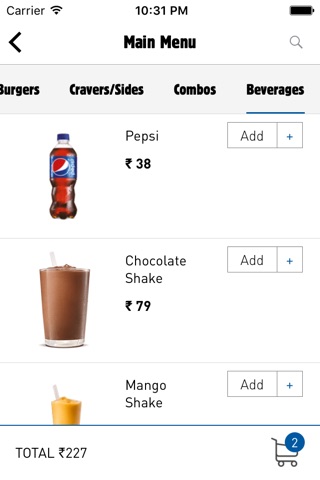 Burger King India Order Online screenshot 4