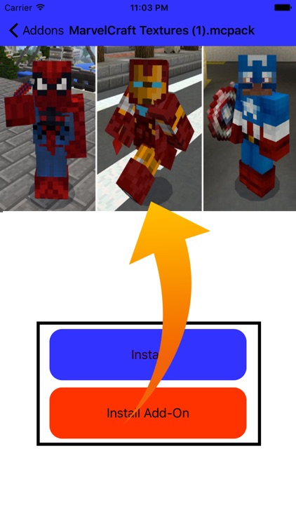 SUPERHERO FOR MINECRAFT POCKET EDITION(Add-on)
