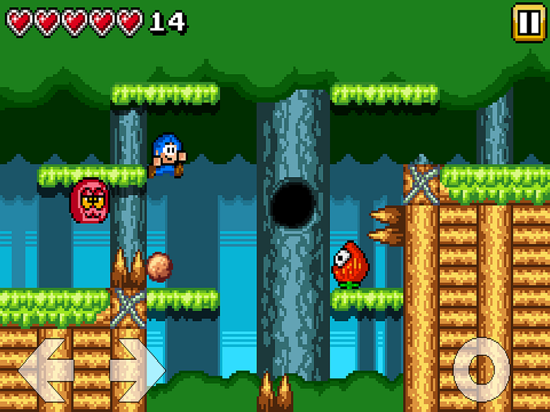 Bloo Kid - with ads official gameplay screenshot 1