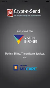 CryptnSend screenshot #1 for iPhone