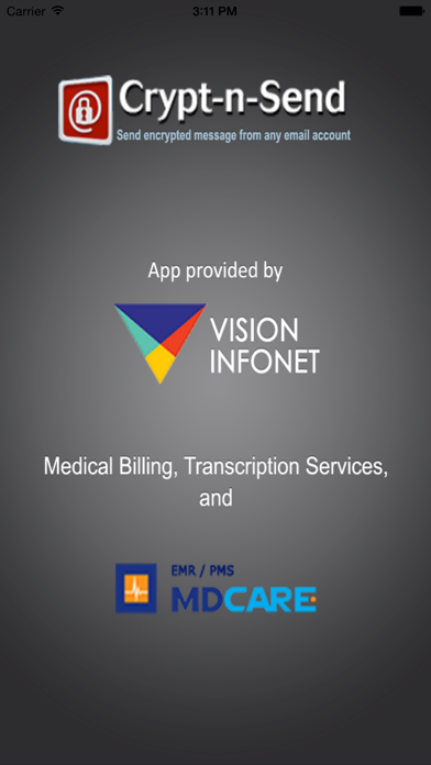 Screenshot #1 pour CryptnSend