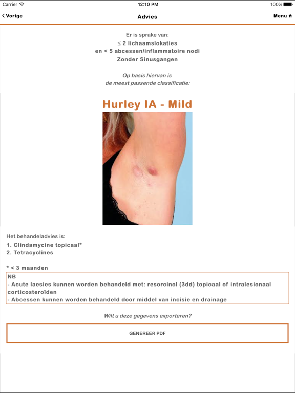 Screenshot #4 pour Hidradenitis Suppurativa App