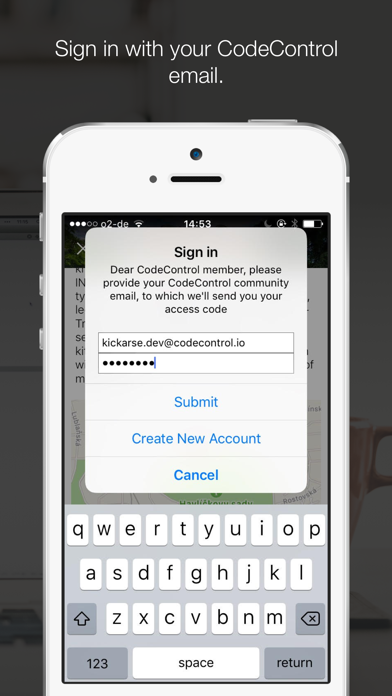 How to cancel & delete CodeControl - Coworking for Developers from iphone & ipad 4