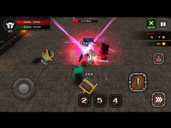 3d pixel rpg game