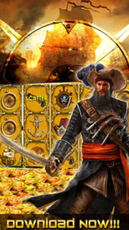 Game screenshot Deluxe Pirate Slots: Win big at Caribbean apk