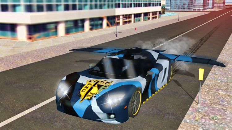 Sports Flying Racing Car Simulator 3d Games screenshot-3