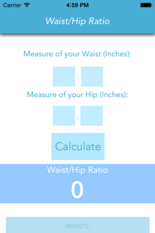 Body Calc for iPhone screenshot 3