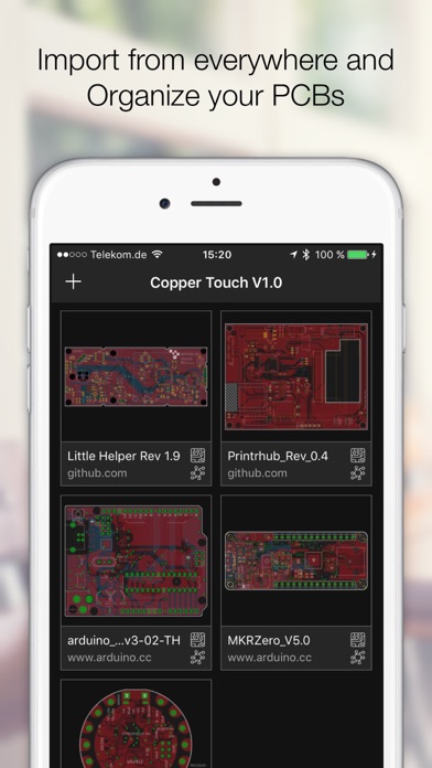 Copper - EAGLE CAD Viewer Screenshot