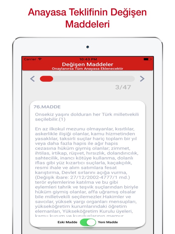 Screenshot #4 pour Anayasa 2017