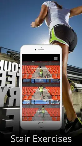Game screenshot Сжигание Калорий c Программой Упражнений Лестнице apk