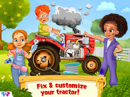 Little Farmers - Care, Fix & Decorate iPad app afbeelding 5