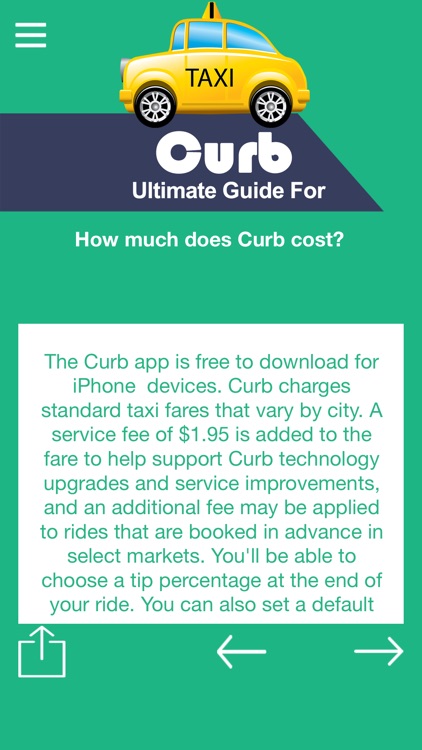 Ultimate Guide For Curb - The Taxi App screenshot-3