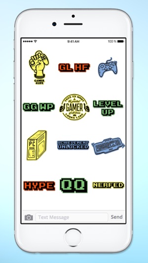 Gamer 4 Life Video Game Sticker Pack(圖3)-速報App