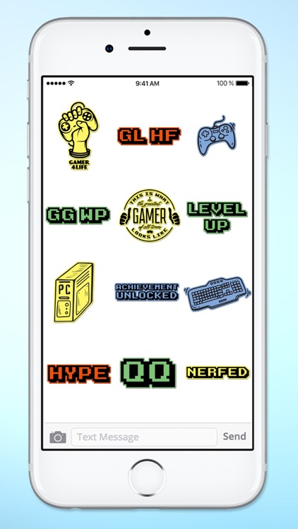 Gamer 4 Life Video Game Sticker Pack