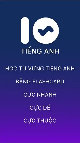 Game screenshot 10s Tiếng Anh - Học nhanh từ vựng bằng FlashCard apk