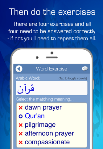 Learn Arabic Audio FlashCards screenshot 4
