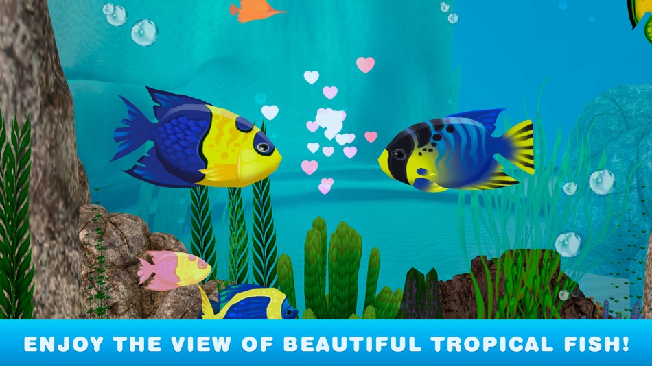 #4. My Virtual Aquarium: Fish Simulator (iOS) 由: Tayga Games OOO