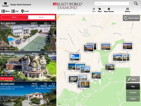 Realty World Diamond Homes for iPad screenshot 2