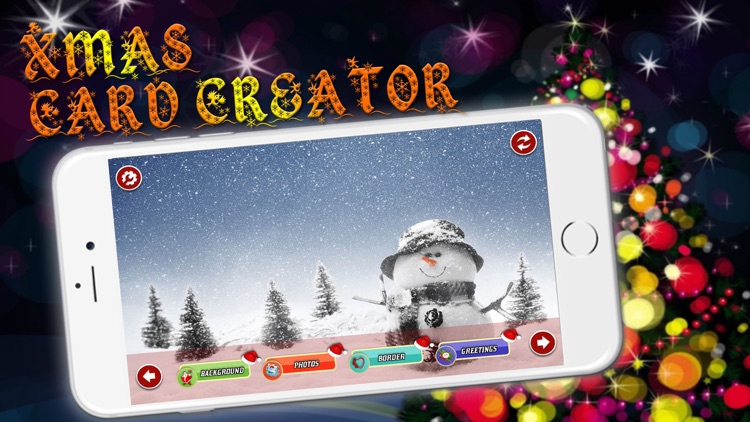 Merry Christmas Card Maker: Make Santa Claus Cards