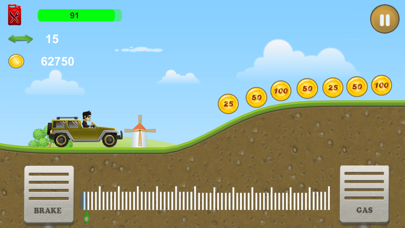 Screenshot #1 pour لعبة السيارات على التلال بالعربي