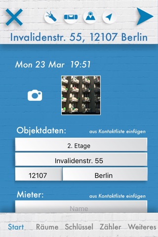 Übergabeprotokoll screenshot 2