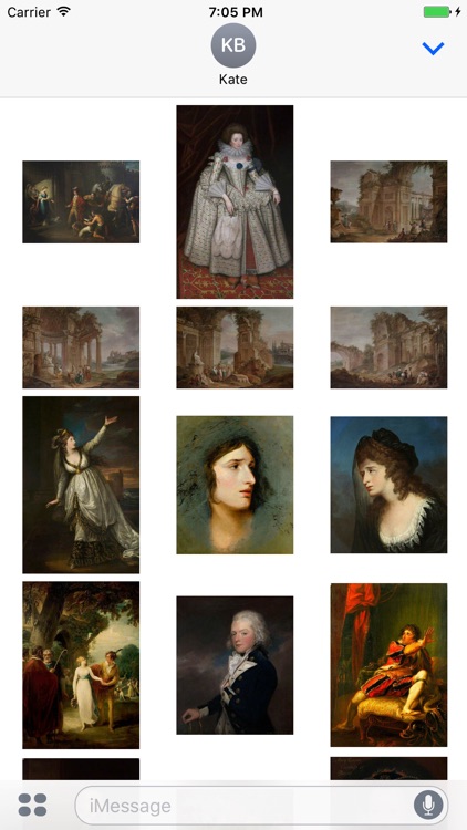 William Hamilton Artworks Stickers