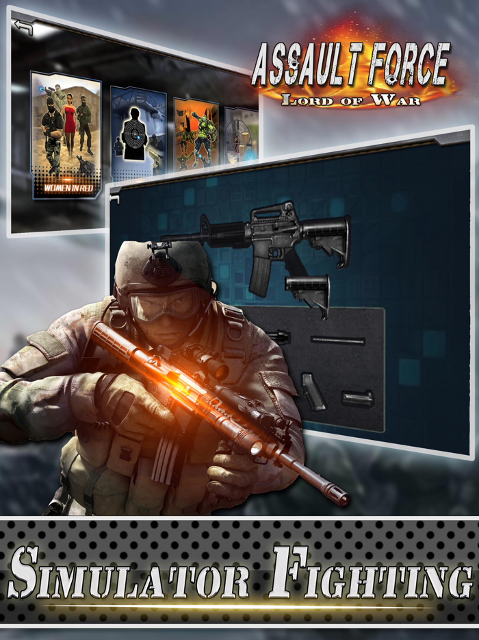 Assault Force Simulator and Shooting Game