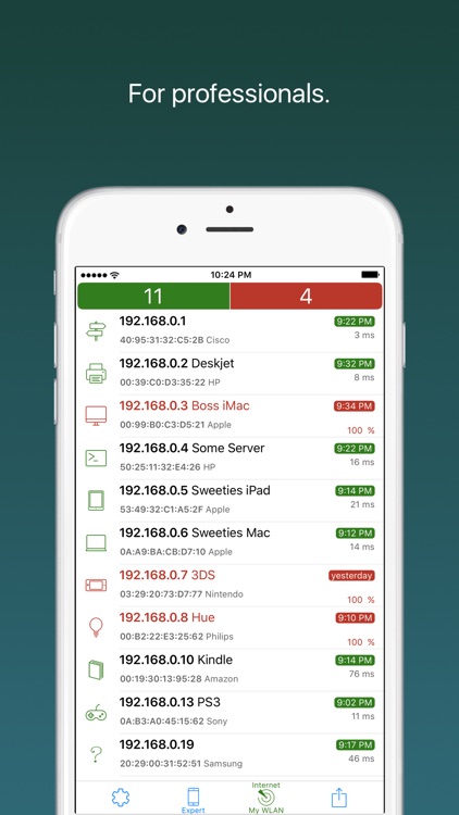 WIFme - Network Scanner & Monitor screenshot-3