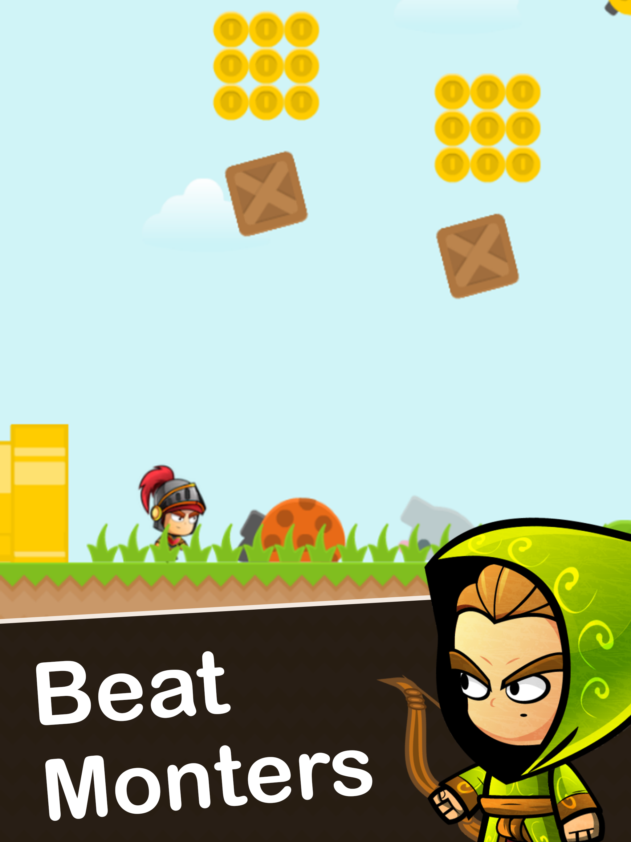 Super Warrior Run - Gather Coins & Reach The Goal screenshot 7