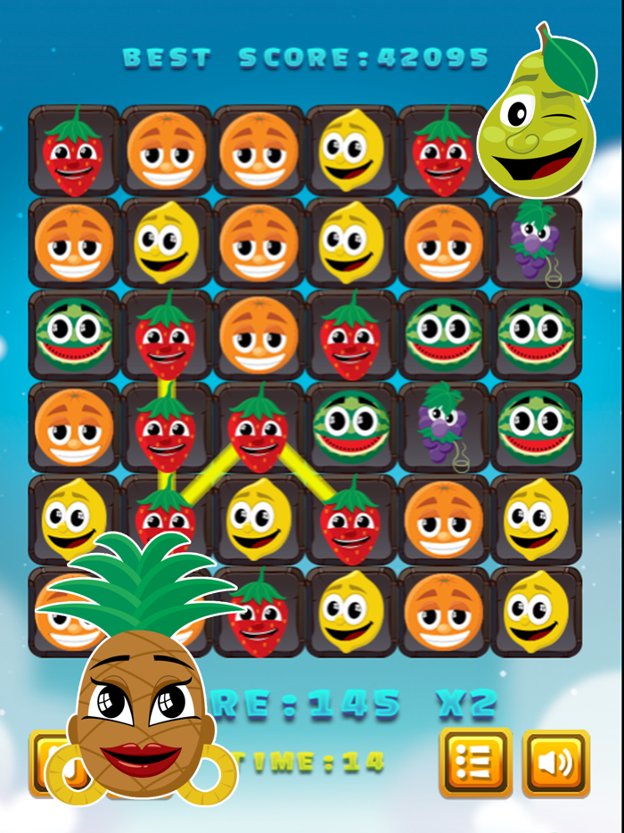 Fruit Blast Match 3 Puzzle Game