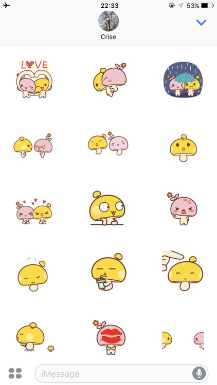 Lovemoji stickers for imessages