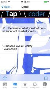 Healthy Relationship - Method & Tips screenshot #1 for iPhone