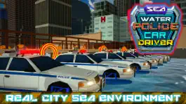 Game screenshot Sea Water Police Car Driver & Crime Chase Sim hack