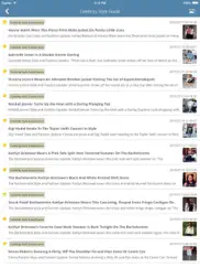 celebrity news. iPad Captures Décran 4