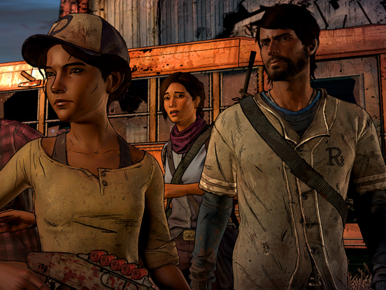 The Walking Dead: A New Frontier iPad app afbeelding 2