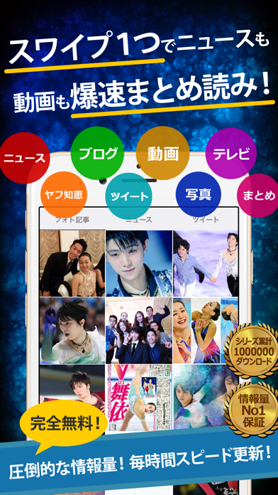 Screenshot #1 pour フィギュアスケートまとめったー