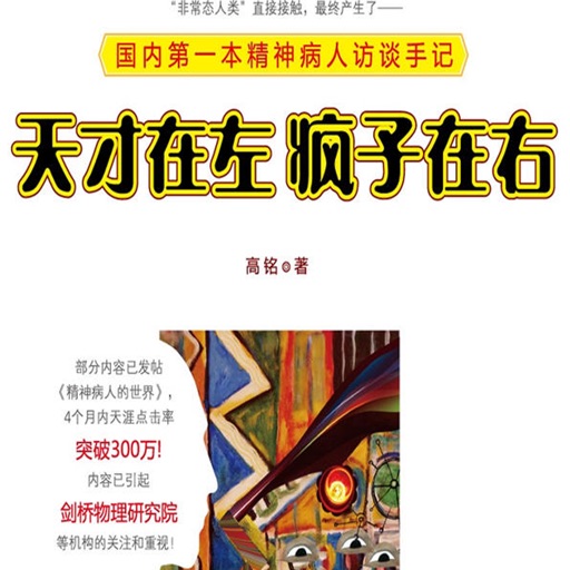 「天才在左疯子在右」国内第一本精神病人访谈手记