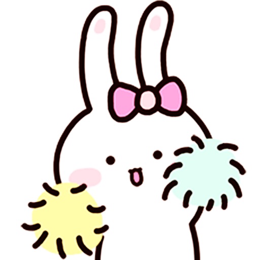 Happy Rabbit - Animated Stickers And Emoticons Icon