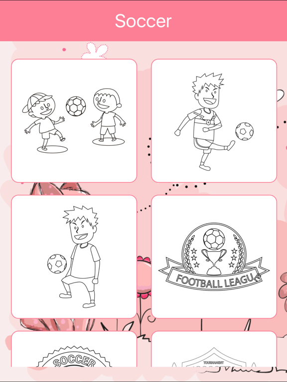 Screenshot #6 pour Football: Livre à colorier pour les enfants