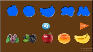 Fun Learning Fruit Names for Toddlers screenshot #1 for iPhone