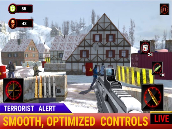 Army Shooter War Battle iPad screenshot