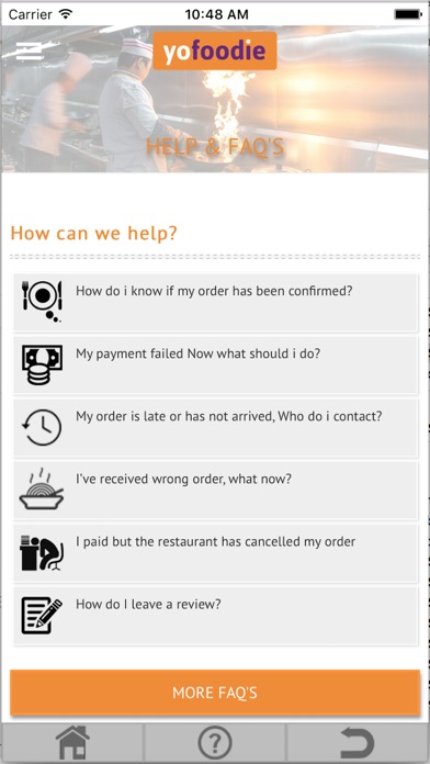 yofoodie partner centre screenshot 3