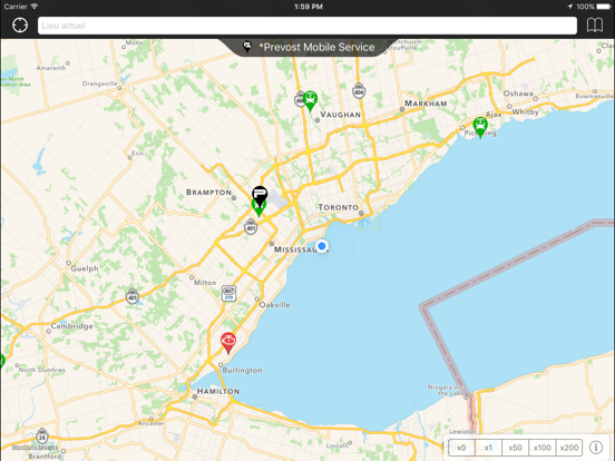 Screenshot #4 pour Localisateur Service Prévost